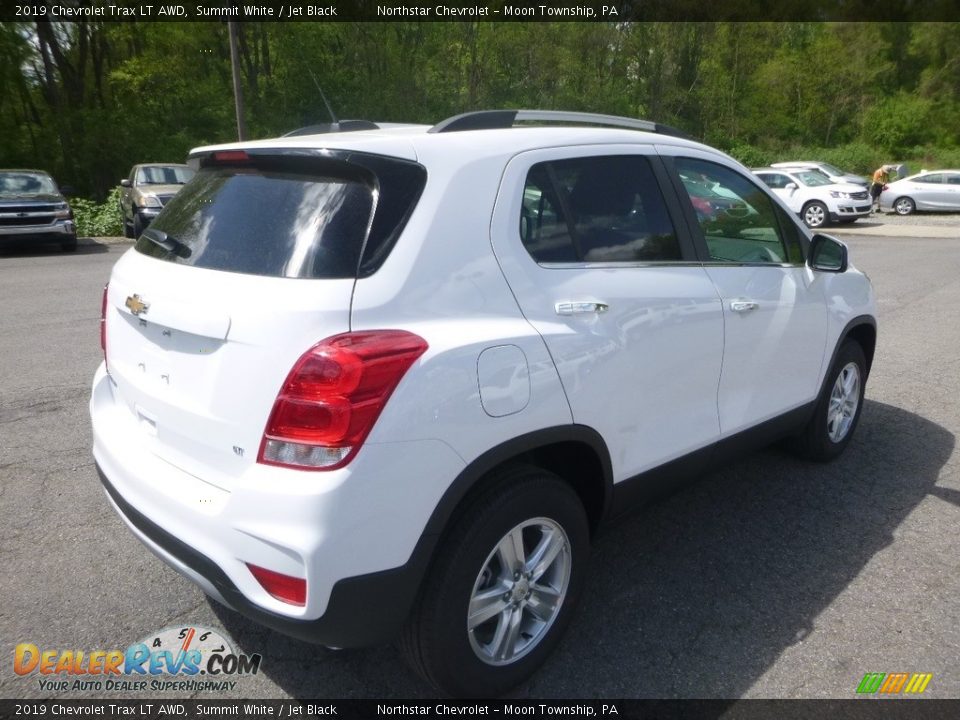 2019 Chevrolet Trax LT AWD Summit White / Jet Black Photo #5