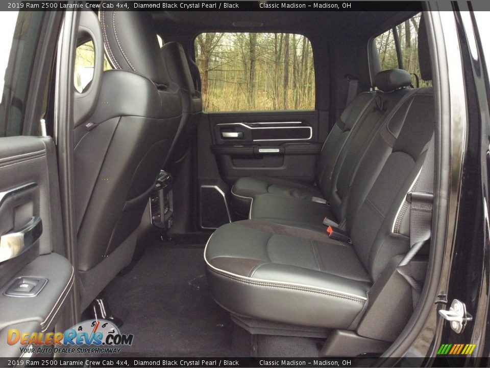 2019 Ram 2500 Laramie Crew Cab 4x4 Diamond Black Crystal Pearl / Black Photo #18