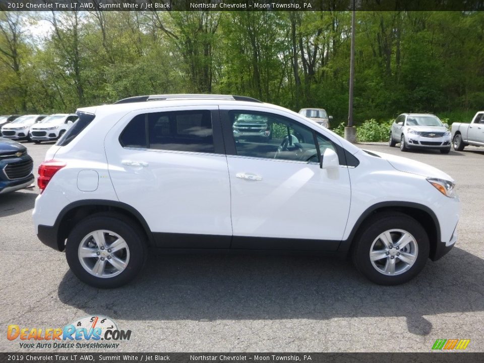 2019 Chevrolet Trax LT AWD Summit White / Jet Black Photo #6
