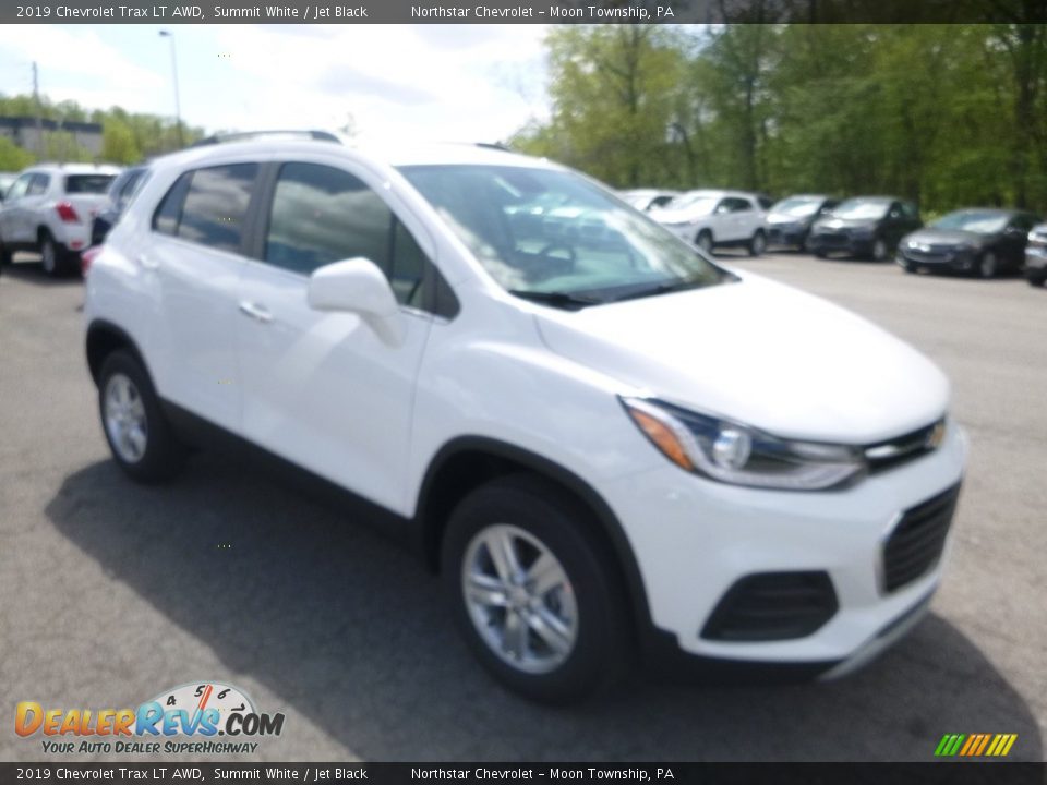 2019 Chevrolet Trax LT AWD Summit White / Jet Black Photo #7