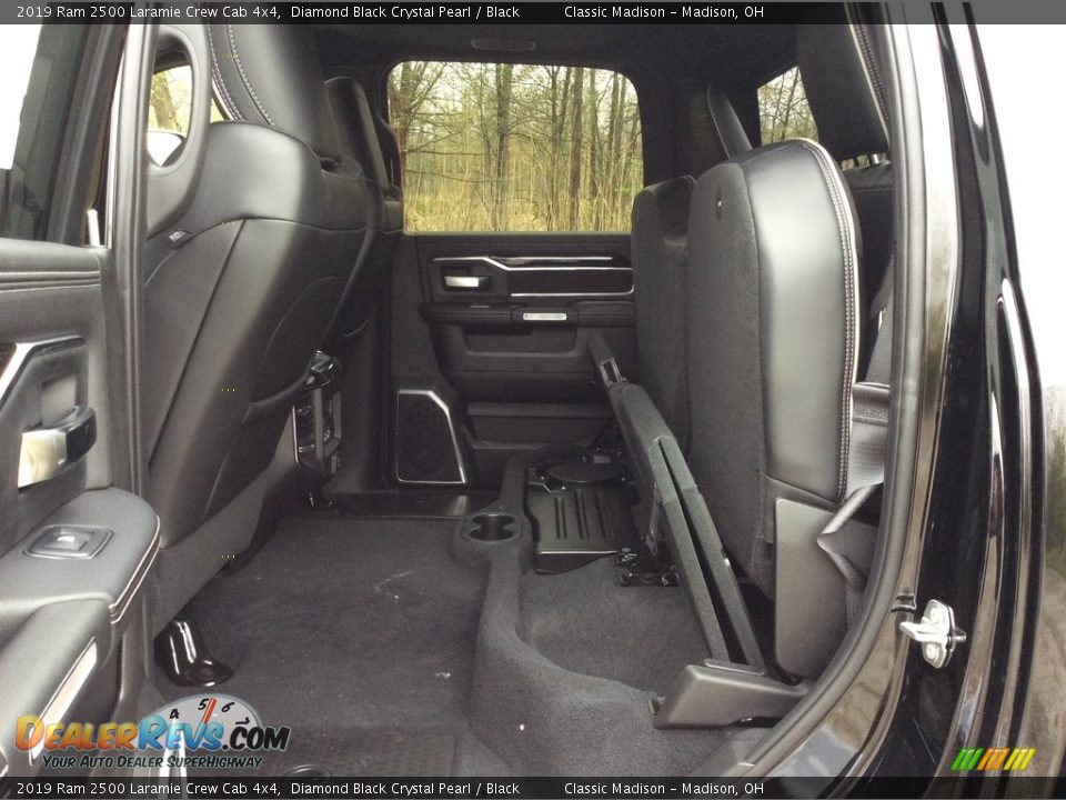 2019 Ram 2500 Laramie Crew Cab 4x4 Diamond Black Crystal Pearl / Black Photo #19