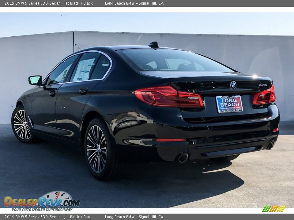 2019 BMW 5 Series 530i Sedan Jet Black / Black Photo #2
