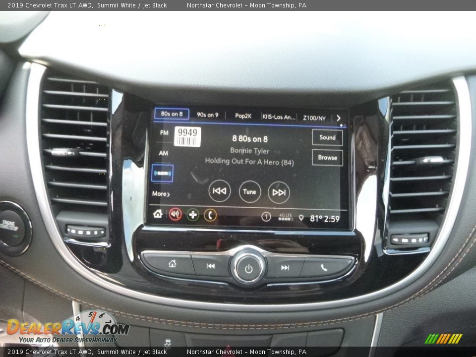2019 Chevrolet Trax LT AWD Summit White / Jet Black Photo #17