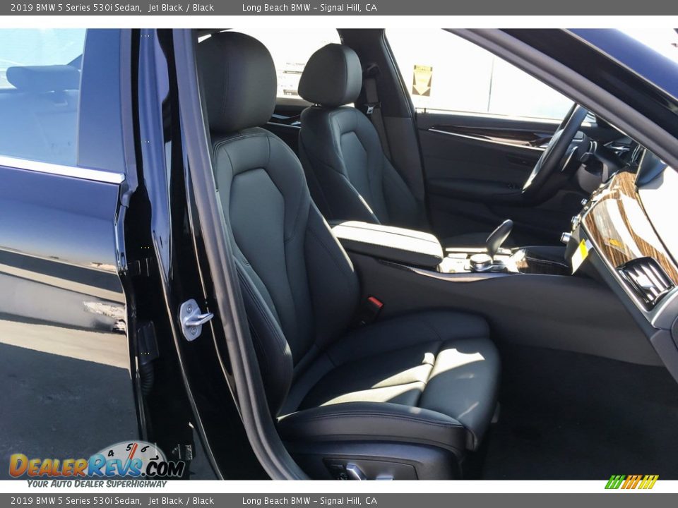 2019 BMW 5 Series 530i Sedan Jet Black / Black Photo #5