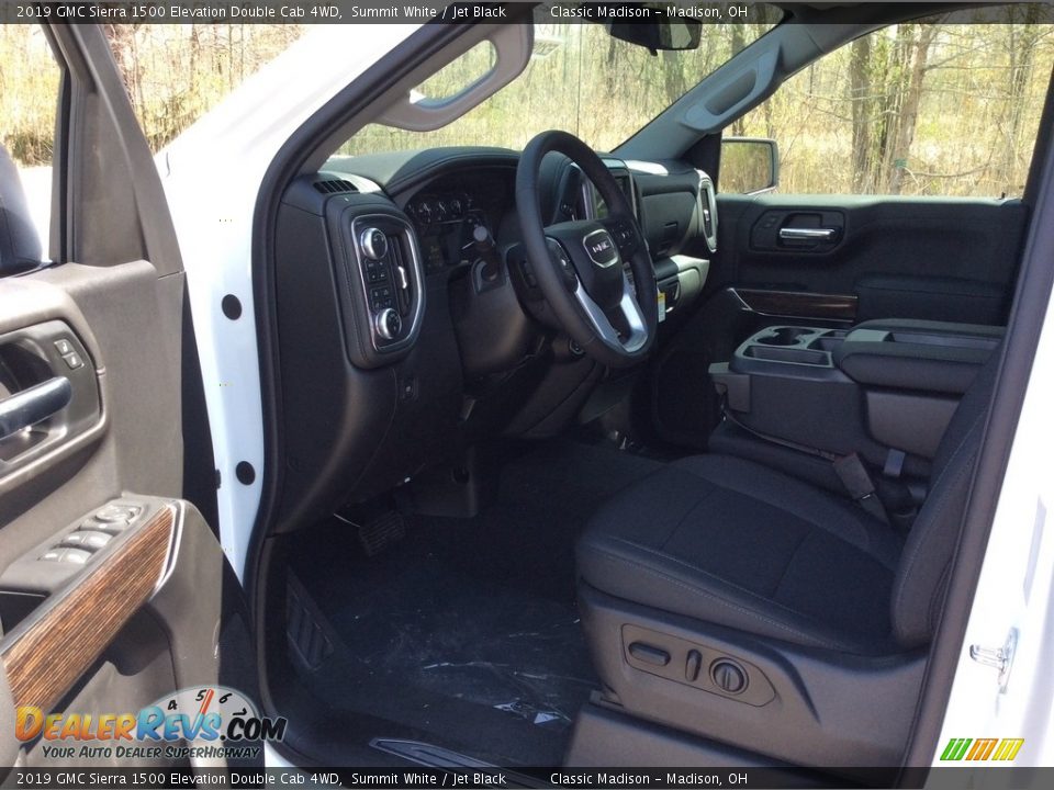 2019 GMC Sierra 1500 Elevation Double Cab 4WD Summit White / Jet Black Photo #9
