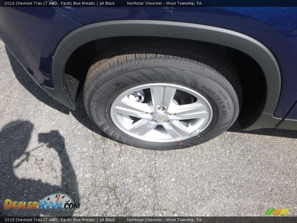 2019 Chevrolet Trax LT AWD Pacific Blue Metallic / Jet Black Photo #2