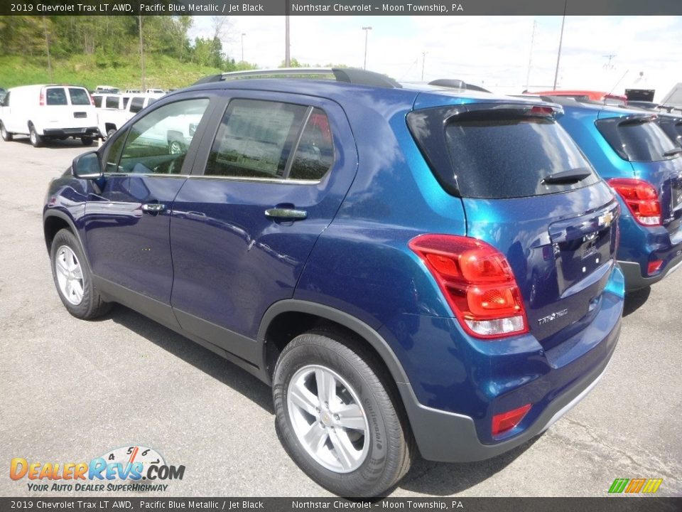 2019 Chevrolet Trax LT AWD Pacific Blue Metallic / Jet Black Photo #5