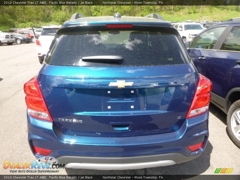 2019 Chevrolet Trax LT AWD Pacific Blue Metallic / Jet Black Photo #6