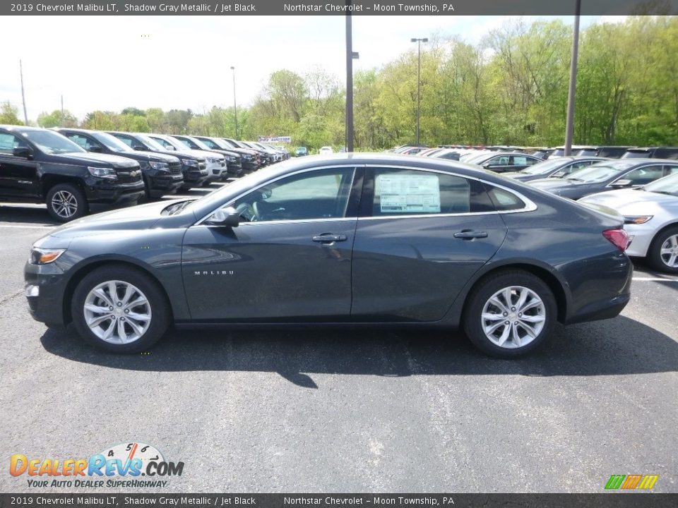 2019 Chevrolet Malibu LT Shadow Gray Metallic / Jet Black Photo #2