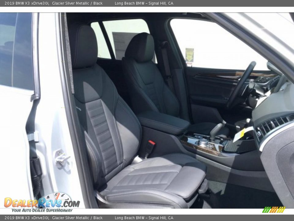 2019 BMW X3 xDrive30i Glacier Silver Metallic / Black Photo #2