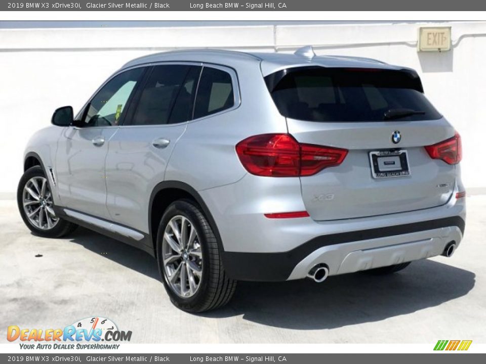 2019 BMW X3 xDrive30i Glacier Silver Metallic / Black Photo #3
