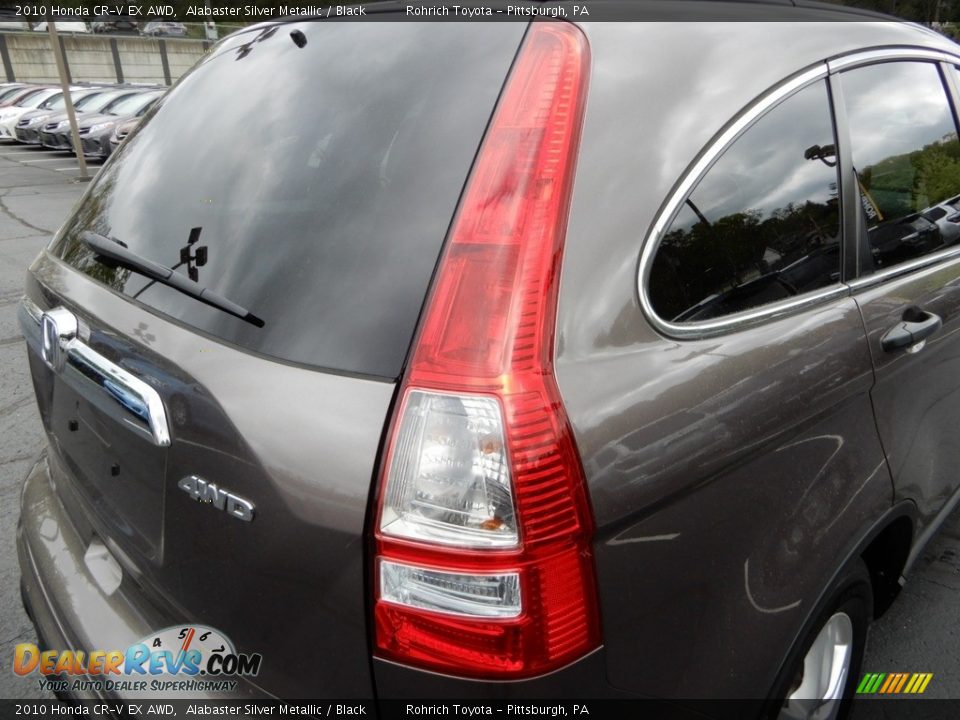2010 Honda CR-V EX AWD Alabaster Silver Metallic / Black Photo #15