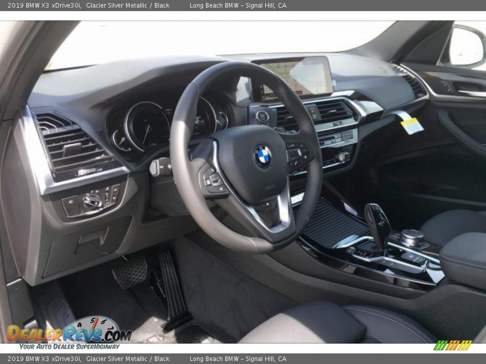2019 BMW X3 xDrive30i Glacier Silver Metallic / Black Photo #6