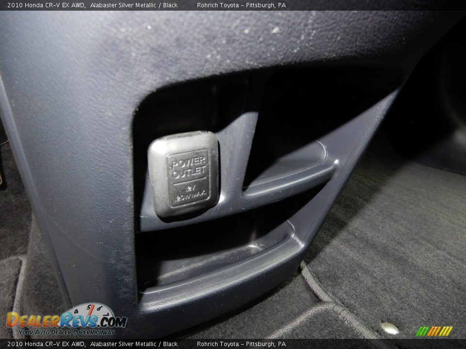 2010 Honda CR-V EX AWD Alabaster Silver Metallic / Black Photo #23
