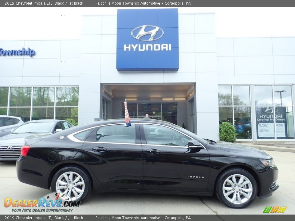 2019 Chevrolet Impala LT Black / Jet Black Photo #1