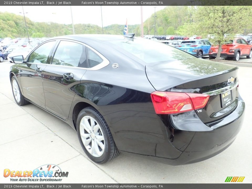 2019 Chevrolet Impala LT Black / Jet Black Photo #5