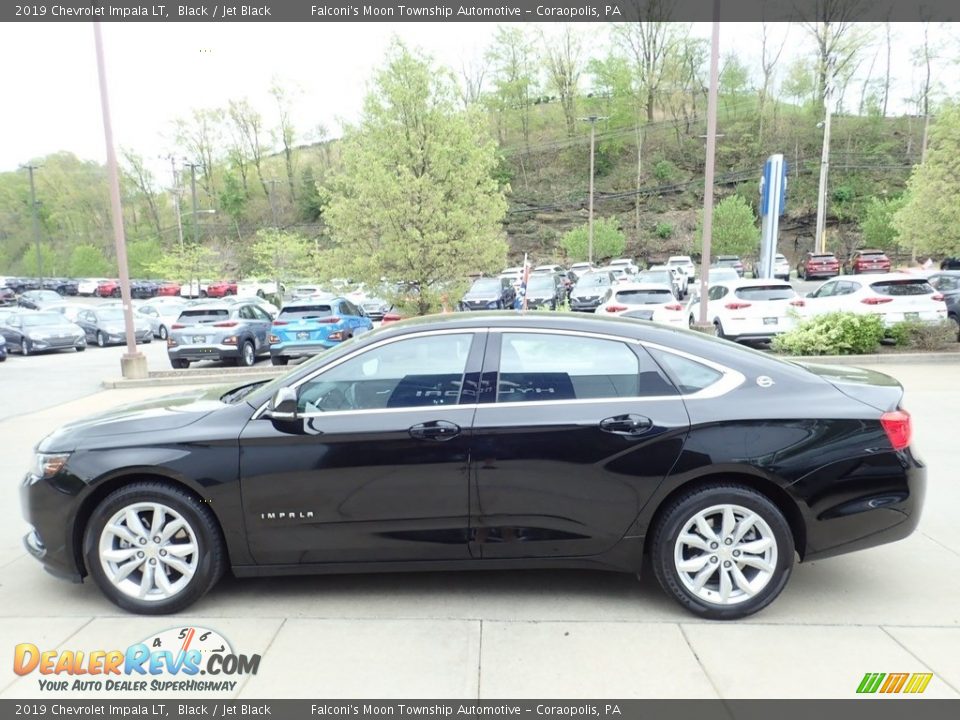 2019 Chevrolet Impala LT Black / Jet Black Photo #6