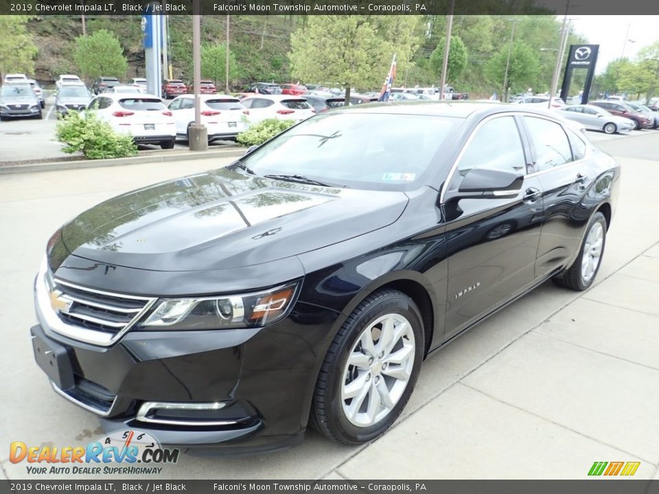 2019 Chevrolet Impala LT Black / Jet Black Photo #7