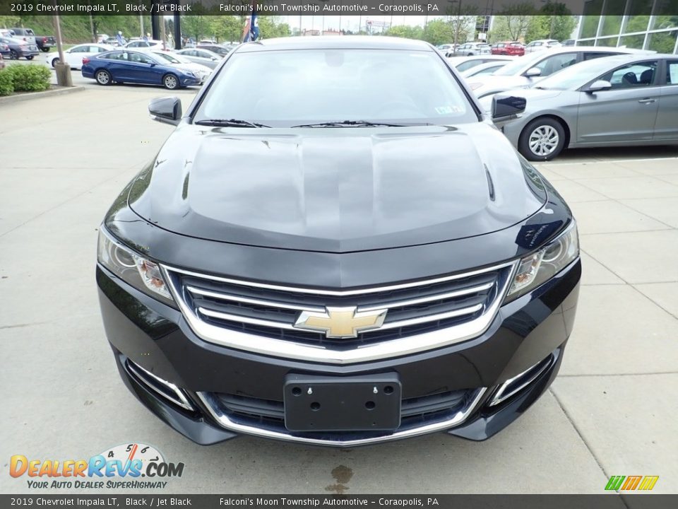 2019 Chevrolet Impala LT Black / Jet Black Photo #8