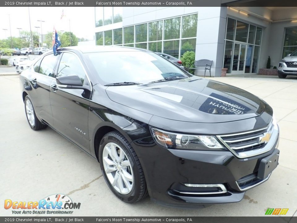 2019 Chevrolet Impala LT Black / Jet Black Photo #9