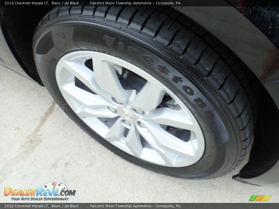2019 Chevrolet Impala LT Black / Jet Black Photo #10