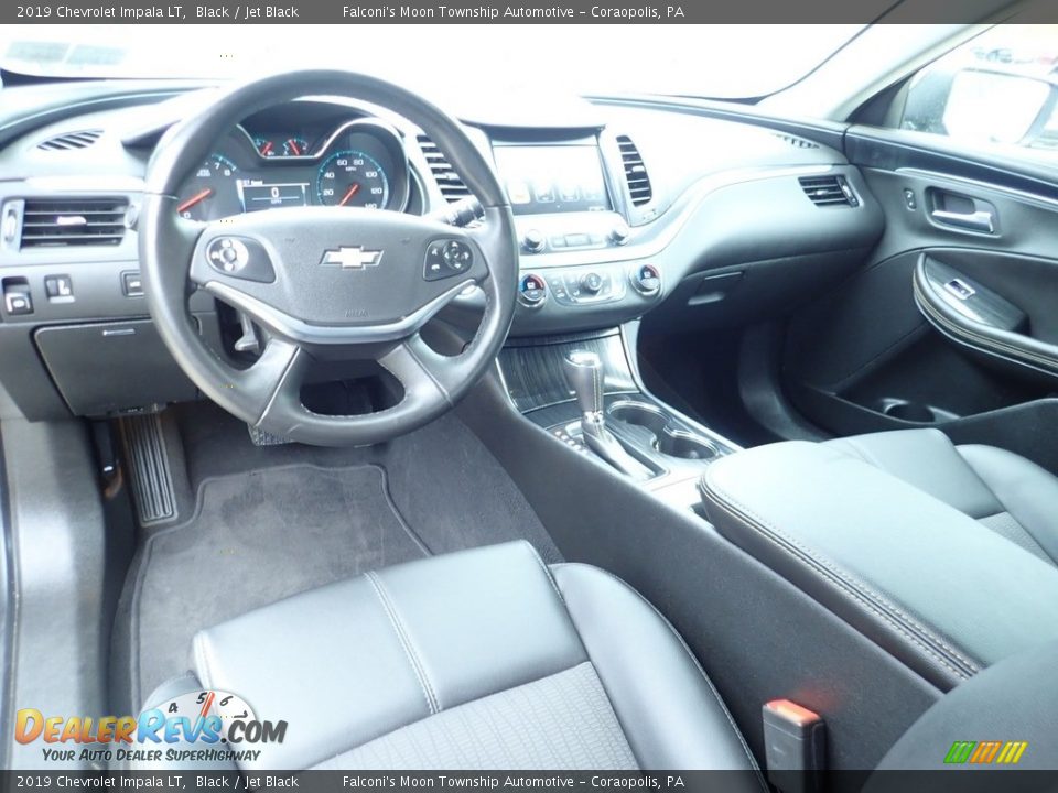 2019 Chevrolet Impala LT Black / Jet Black Photo #17