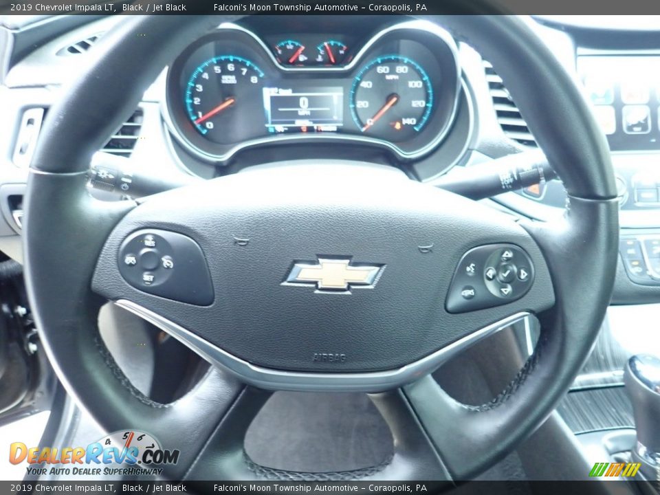 2019 Chevrolet Impala LT Black / Jet Black Photo #21