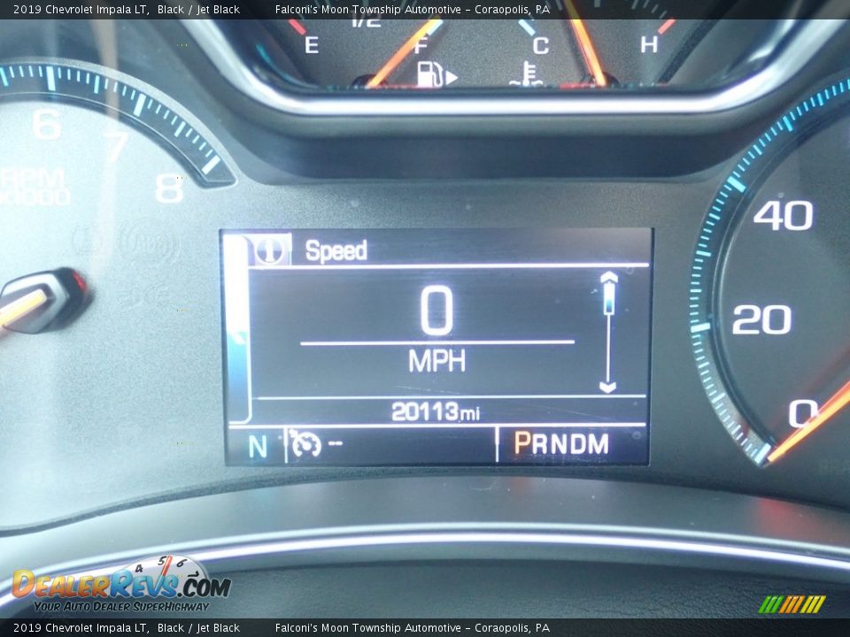 2019 Chevrolet Impala LT Black / Jet Black Photo #24