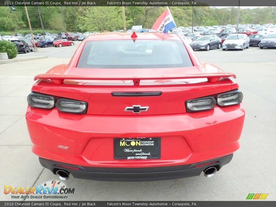 2019 Chevrolet Camaro SS Coupe Red Hot / Jet Black Photo #3