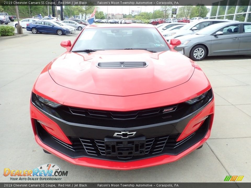 2019 Chevrolet Camaro SS Coupe Red Hot / Jet Black Photo #7
