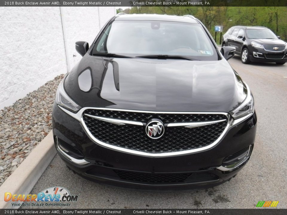 2018 Buick Enclave Avenir AWD Ebony Twilight Metallic / Chestnut Photo #6