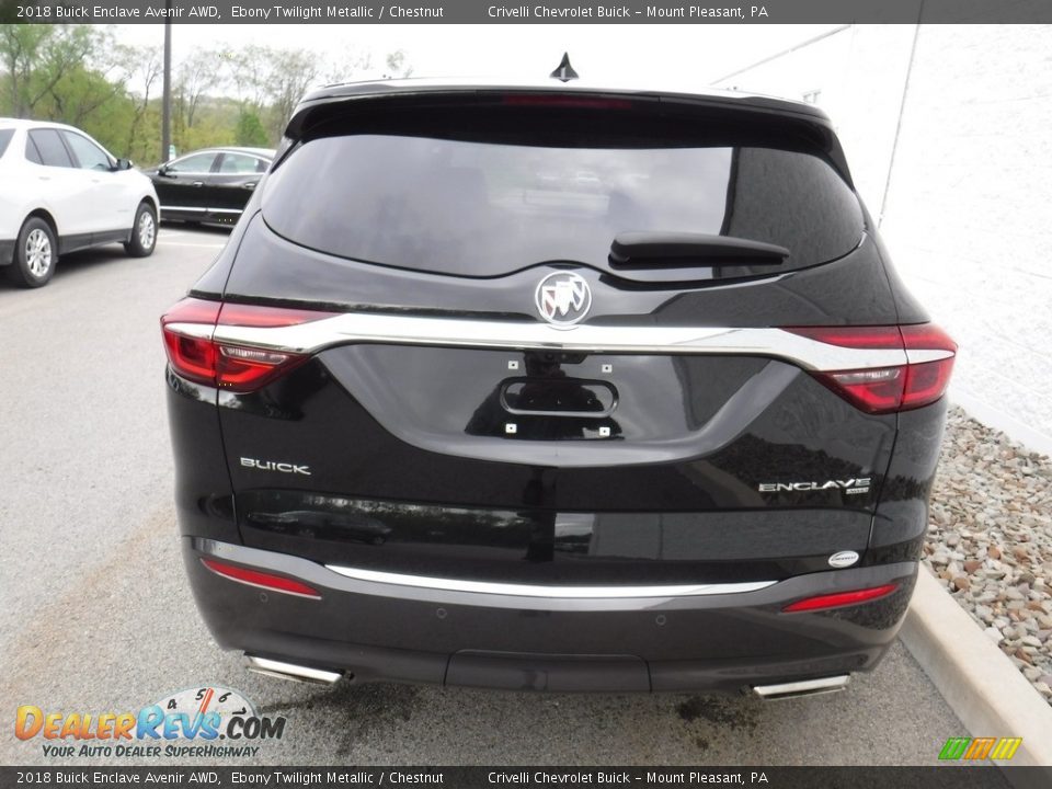 2018 Buick Enclave Avenir AWD Ebony Twilight Metallic / Chestnut Photo #10