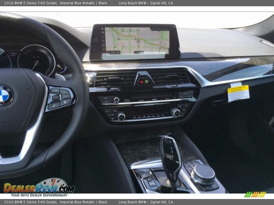 2019 BMW 5 Series 540i Sedan Imperial Blue Metallic / Black Photo #5