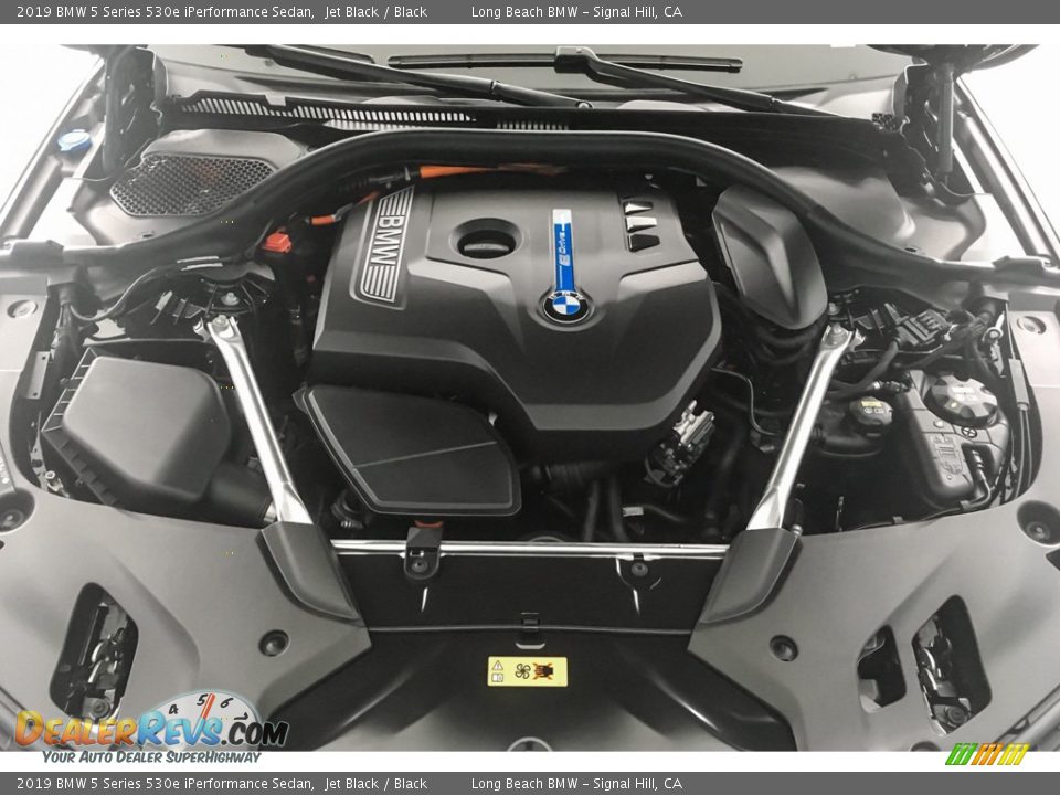 2019 BMW 5 Series 530e iPerformance Sedan Jet Black / Black Photo #8