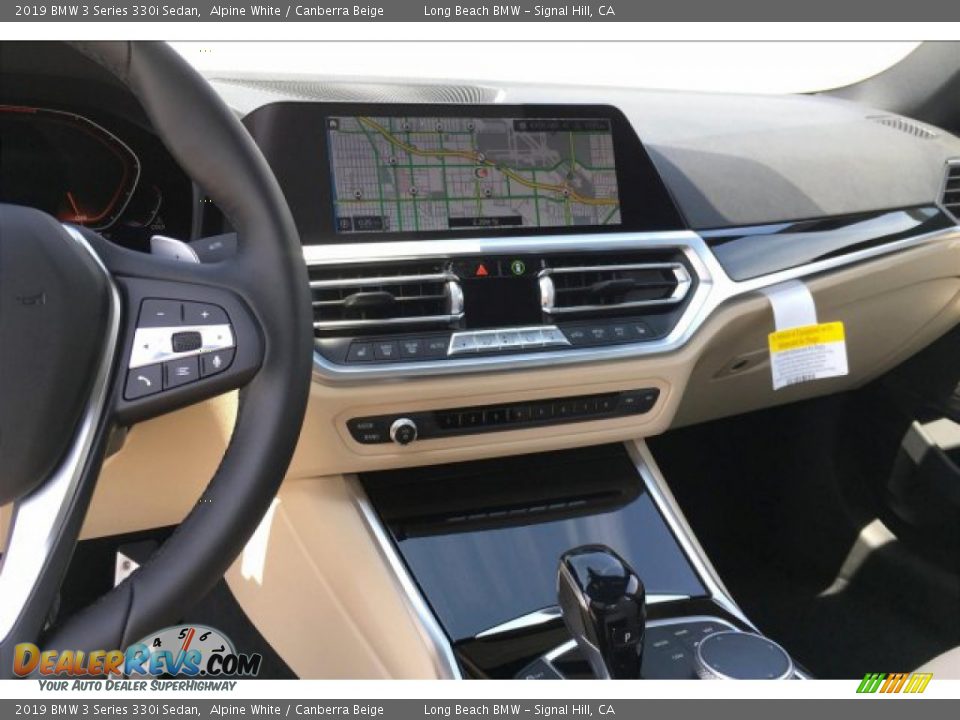 2019 BMW 3 Series 330i Sedan Alpine White / Canberra Beige Photo #5
