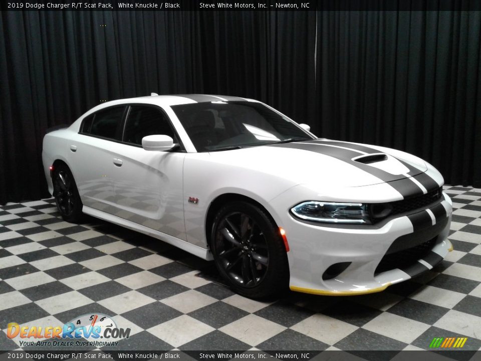 2019 Dodge Charger R/T Scat Pack White Knuckle / Black Photo #4