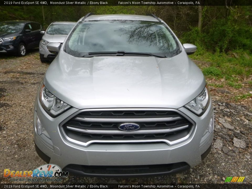 2019 Ford EcoSport SE 4WD Moondust Silver Metallic / Ebony Black Photo #4