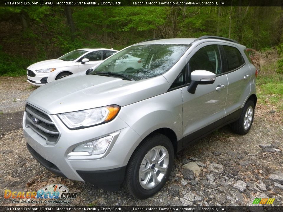 2019 Ford EcoSport SE 4WD Moondust Silver Metallic / Ebony Black Photo #5