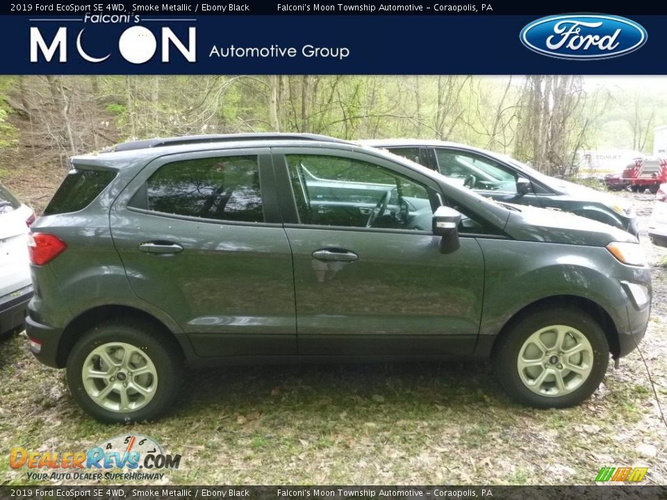 2019 Ford EcoSport SE 4WD Smoke Metallic / Ebony Black Photo #1