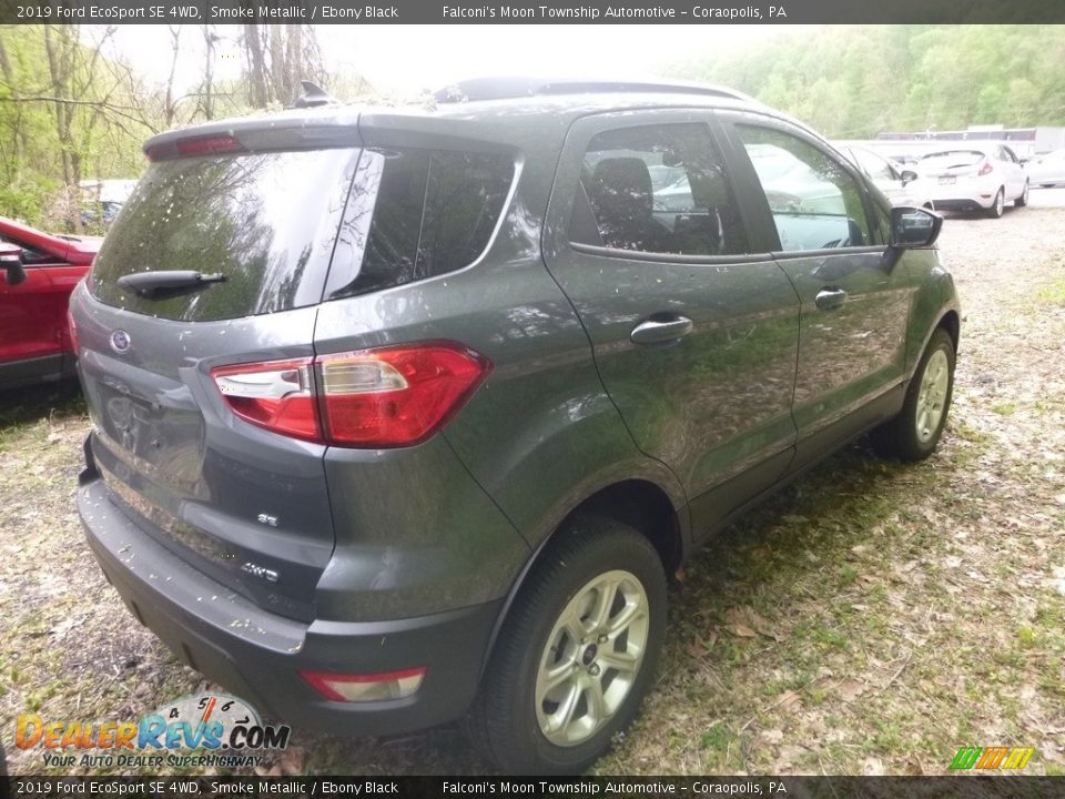 2019 Ford EcoSport SE 4WD Smoke Metallic / Ebony Black Photo #2