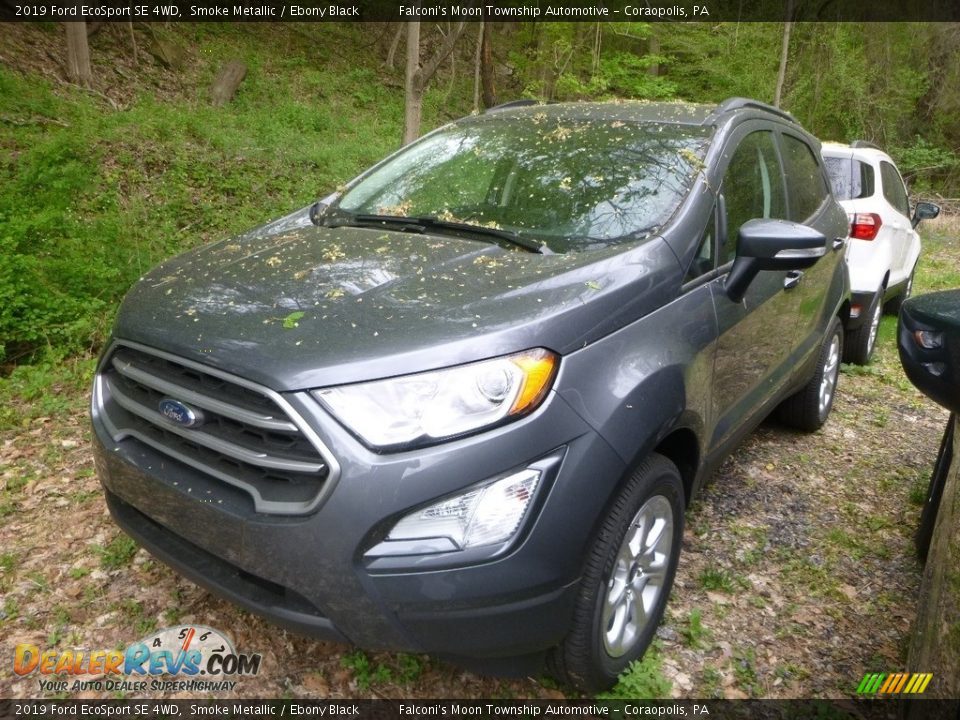 2019 Ford EcoSport SE 4WD Smoke Metallic / Ebony Black Photo #5
