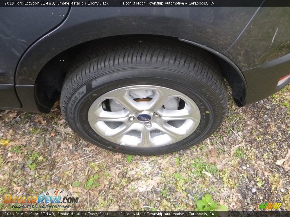 2019 Ford EcoSport SE 4WD Smoke Metallic / Ebony Black Photo #7