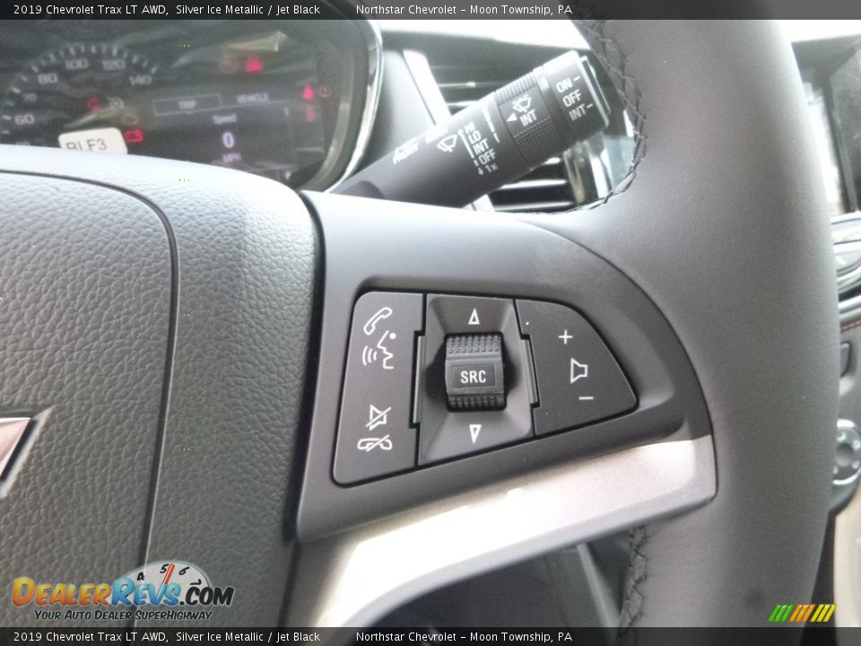 2019 Chevrolet Trax LT AWD Silver Ice Metallic / Jet Black Photo #15