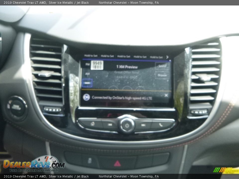 2019 Chevrolet Trax LT AWD Silver Ice Metallic / Jet Black Photo #17