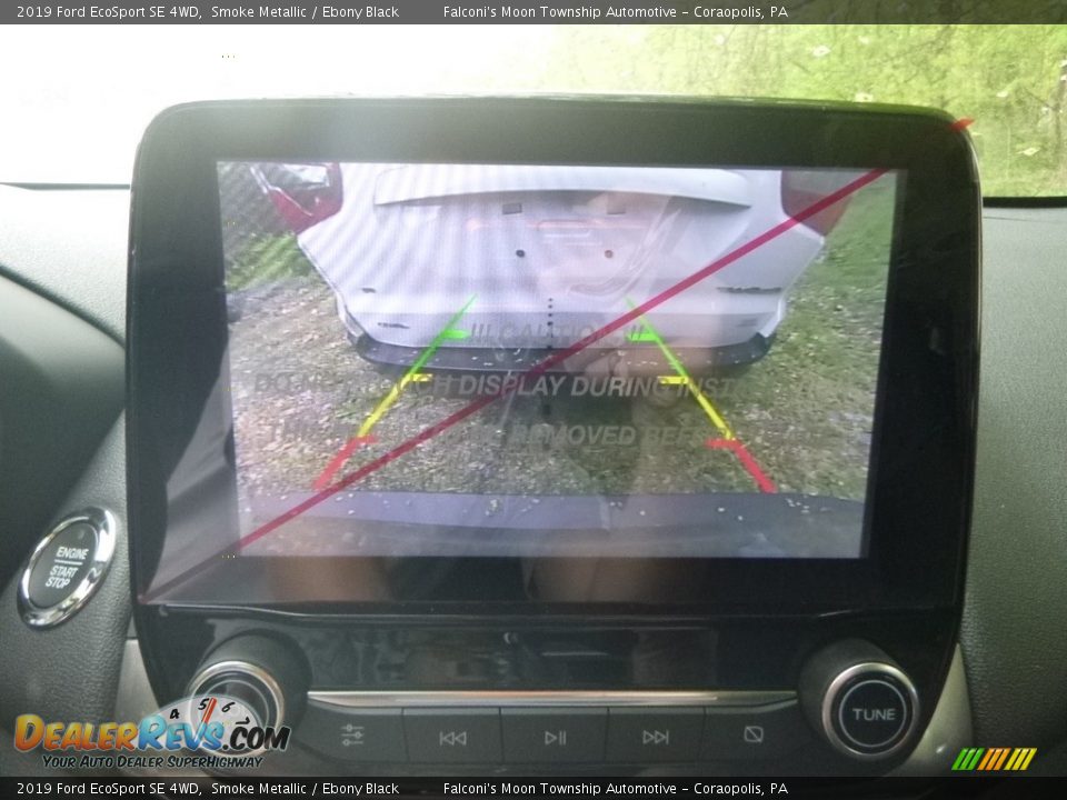 2019 Ford EcoSport SE 4WD Smoke Metallic / Ebony Black Photo #15
