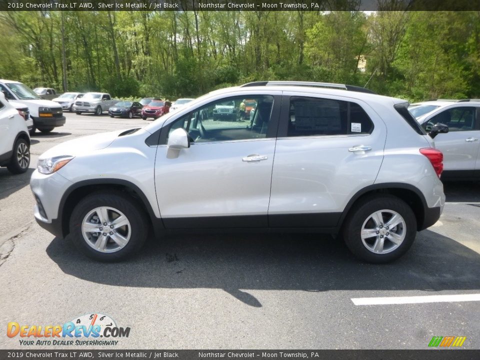2019 Chevrolet Trax LT AWD Silver Ice Metallic / Jet Black Photo #2