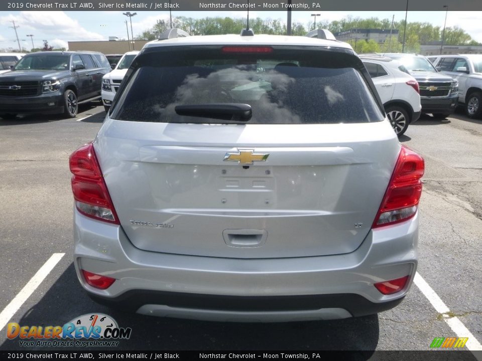2019 Chevrolet Trax LT AWD Silver Ice Metallic / Jet Black Photo #4