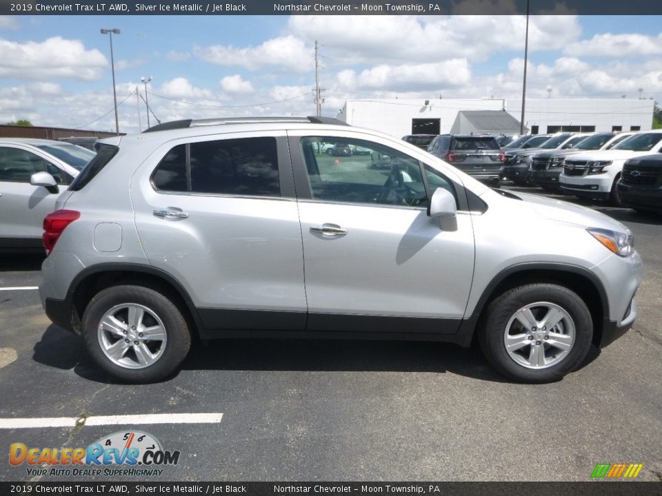 2019 Chevrolet Trax LT AWD Silver Ice Metallic / Jet Black Photo #6