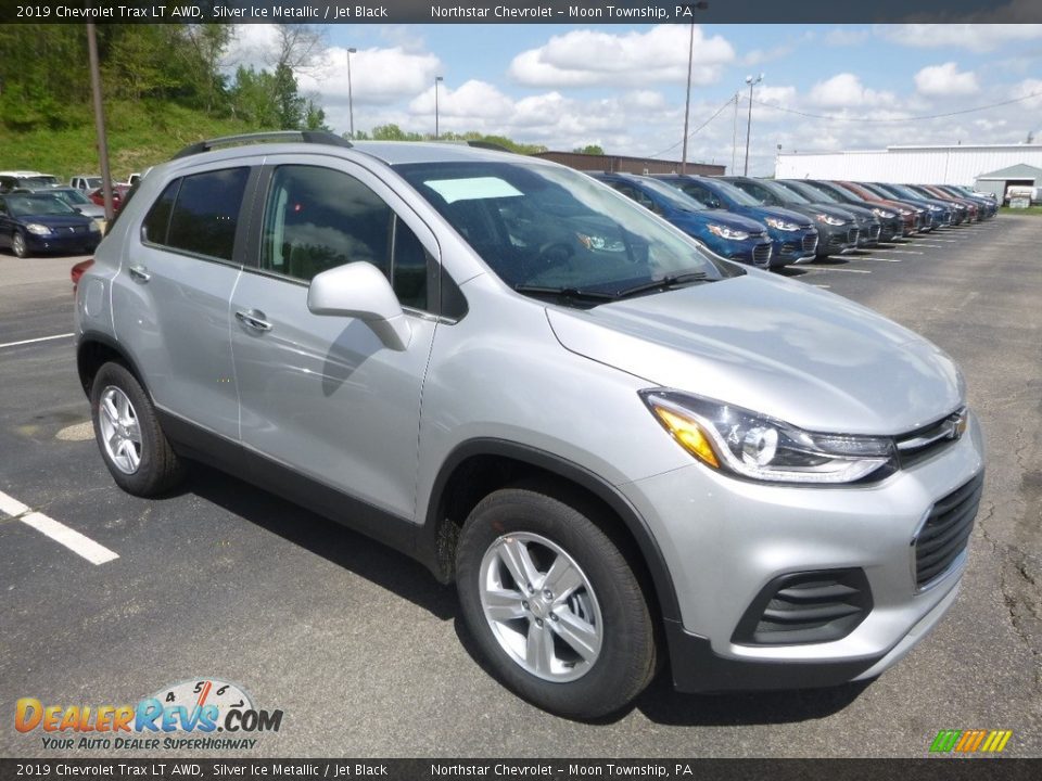 2019 Chevrolet Trax LT AWD Silver Ice Metallic / Jet Black Photo #7
