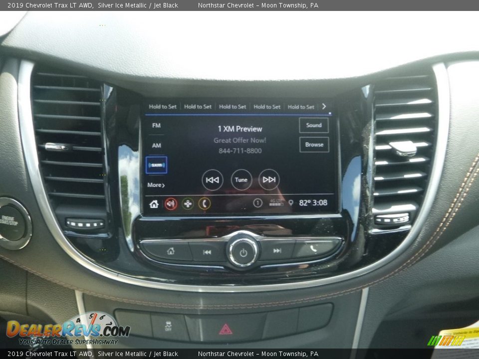 2019 Chevrolet Trax LT AWD Silver Ice Metallic / Jet Black Photo #15